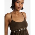 thumbnail image 4 of No Boundaries Shell Babydoll Cami, Women's XXS - XXL, 4 of 5