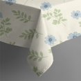 thumbnail image 4 of Pioneer Flower Floral Print Pattern Rectangle Tablecloth 60"x120", Waterproof Polyester Table Cloth, Wipeable Spillproof for Dining Camping Indoor Outdoor, 4 of 6