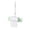 Green, variant on Candy Shaped Bird Chew Toy, Hanging Paper Shredding Parrot Toy, Cage Enrichment for Cockatiel Conure African Grey Finch(Green)