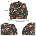 thumbnail image 2 of Xecao Mushroom Snail Print Knit Hat,Winter Beanie for Men Women, Beanie Soft Warm Ski Stocking Cuffed Cap, 2 of 7