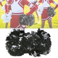 thumbnail image 1 of Pompones De Porristas, Pompones De Porristas Amigables Con La Piel Negra, Cómodo Impermeable De Doble Cabeza Para Juegos Deportivos, 1 of 7