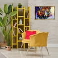 thumbnail image 4 of Stupell Industries Modern Tiger's Wild Wonder Gold Floating Frame Canvas Art, 25 x 17, by Leon Devenice, 4 of 8