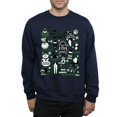 thumbnail image 3 of Elf Mens Infographic Poster Sweatshirt, 3 of 5