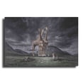 thumbnail image 1 of Luxe Metal Art 'Long Neck Scotland' by Alan, Metal Wall Art, 36"x24", 1 of 7