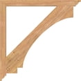 thumbnail image 3 of Ekena Millwork 3 1/2"W x 48"D x 48"H Imperial Traditional Smooth Bracket, Western Red Cedar, 3 of 4