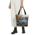 thumbnail image 5 of Honeii Rustic Vintage Truck Autumn Print Women Top Handle Satchel Handbags,Fashion Handbag,Messenger Tote Bag Purse for Women,Shoulder Bag Handbag for Travel, Work, 5 of 6