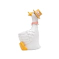 thumbnail image 7 of Parent and Baby Goose Resin Flower Pot Figurine, Creative Animal Planter Ornament, Sweet Decor Vessel for Desktop s, Balcony Green Plants and Courtyard Garden Landscape Decoration, 7 of 7