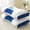 Blue and White, variant on 2 Pack Ergonomic Cervical Pillow, Contoured Neck Support Pillow Core for Pain Relief & Sleep(Blue and white)