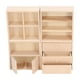 thumbnail image 4 of Gabinete de casa de muñecas ANGGREK madera diseño simple 1/12, 4 of 8
