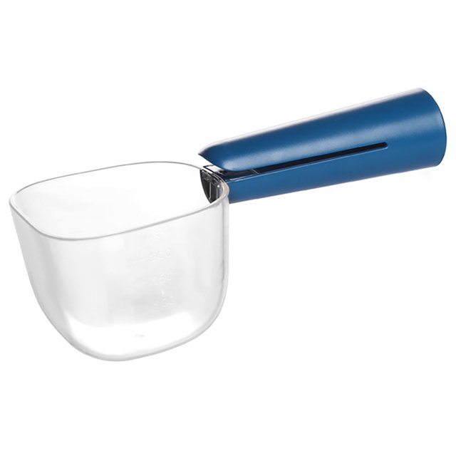 Cat Food Scoop Plastic: Versatile Hand-held Pet Food Scooper Bag Sealing Clip