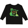 thumbnail image 3 of Inktastic My Nonna Loves Me Grandson Boys Long Sleeve Toddler T-Shirt, 3 of 5