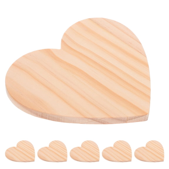 KAKOWELY Snail Creative Wooden Coasters Beige 6Pcs Protective For Office Desk