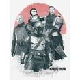 thumbnail image 2 of Women's Star Wars: The Mandalorian Transport Team  Graphic Tee White Medium, 2 of 5