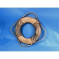 thumbnail image 2 of Seaworn Decorative Blue and White Vintage Lifering 15" - Beach Wall Decoration - Nautical Life Preserver Ring - Dockside decor, 2 of 2