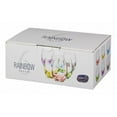 thumbnail image 3 of Bohemian Crystal Set of 6 Beverage Tumblers - Rainbow Colored Glasses 10 Oz, 3 of 4