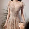 thumbnail image 5 of Elegant French-Inspired Evening Dress, Sexy & Graceful for Wedding & Party, 5 of 24