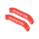 thumbnail image 2 of Greeniant 1 par de empuñaduras de palanca de freno de bicicleta, protectores de mango de absorción de impacto, funda extraíble ergonómica reutilizable Ciclismo Rojo Greeniant  HW4848-02, 2 of 6