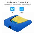 thumbnail image 4 of Pedal de pie multifuncional, interruptor de pie inalámbrico BT, compatible con conexión por cable BT Abanopi Azul, 4 of 7