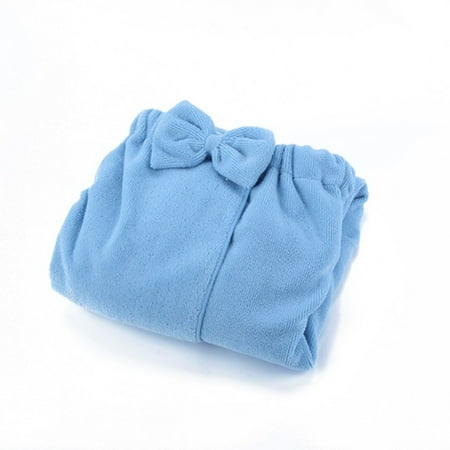

Zonghan Women Sexy Microfiber Bath Towel Bath Robe Bathrobe Body Spa Bath Bow Wrap Towel Super Absorbent Bath Gown Blue