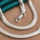 thumbnail image 4 of Collar de cadena de Serpiente Plana Qarigey de plata elegante y versátil de metal 50cm, 4 of 6
