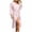 Pink, variant on Yeaiivve Womens Waffle Kimono Bathrobe Lightweight Wrap Robe Soft Cozy Spa Robe Solid Towel Robe with Pockets and Belt Black L