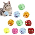 thumbnail image 1 of 10PCS Cat Ball Toy Interactive Pumpkin Shape Cat Bell Toy Kitten Training Toy, 1 of 5