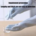 thumbnail image 5 of Reusable Rubber Dishwashing Gloves Long-Lasting Waterproof Kitchen Laundry Gloves Heavy-Duty Cleaning Gloves for Household Dishwashing Cleaning, 5 of 6