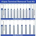 thumbnail image 3 of CHZIMADE 41pcs Blue Flat Retractable Needles and Waterproof Case w/ Protective Bag, 3 of 6