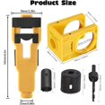 thumbnail image 2 of Door lock installation kit - complete door hardware tools, lock replacement and deadbolt installation set, 2 of 5