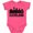 Retro Heather Pink, variant on Inktastic Cleveland Skyline Grunge Boys or Girls Baby Bodysuit