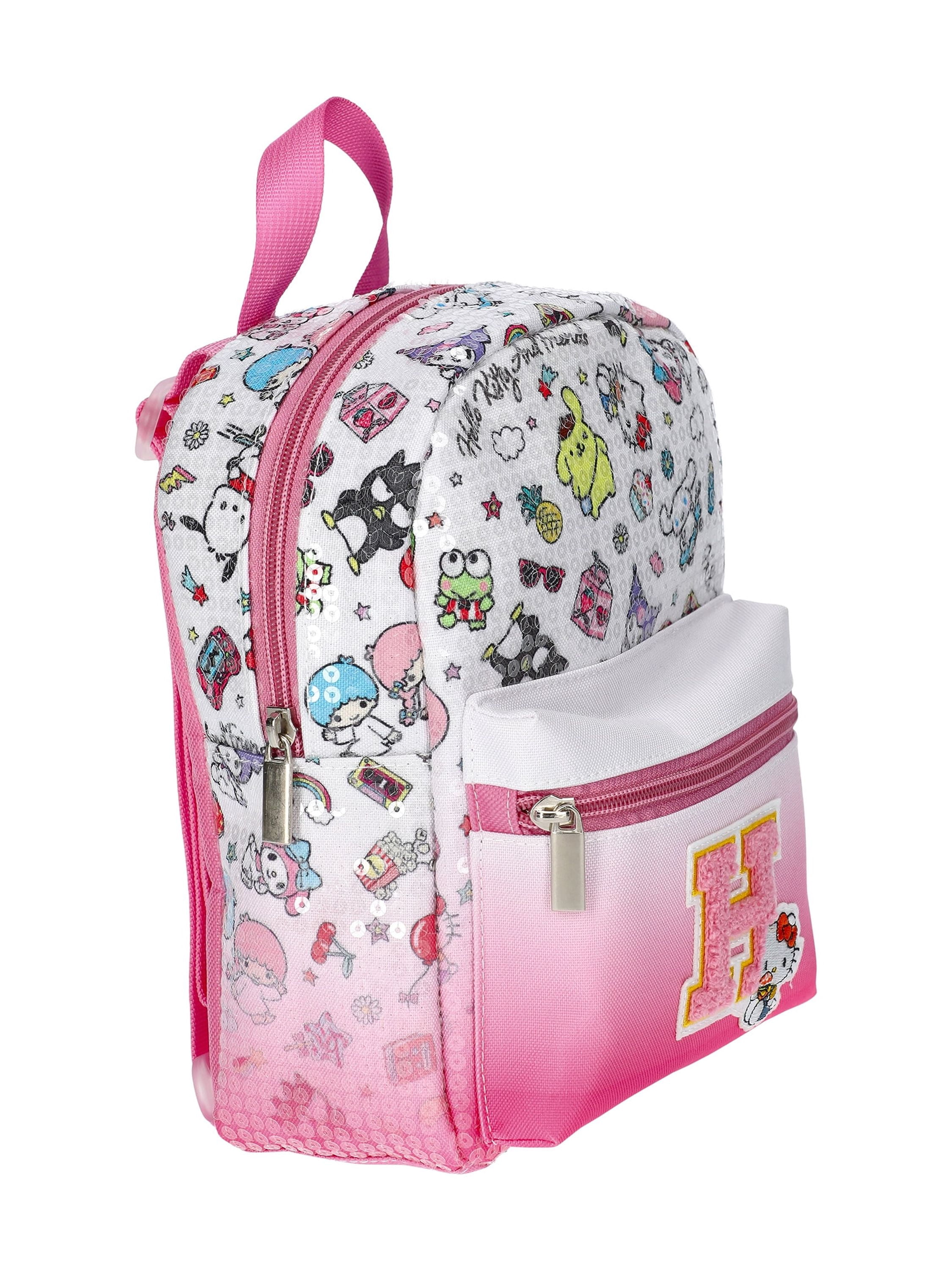 Hello Kitty and Friends Girls Mini Backpack, Pink/Multi