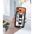 thumbnail image 5 of WIRESTER Shockproof Soft Rubber Cover Case for Apple iPhone 17 Pro Max 6.9" 2025, Retro Black Cassette Tape Hip Hop, 5 of 5