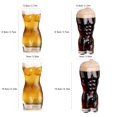 thumbnail image 3 of Chupito En Forma De Cuerpo, Vaso De Cristal Con Forma De Cuerpo Creativo Para Mujer Y Hombre Para Cerveza De Whisky Vodka Advancent HA043531-02, 3 of 5