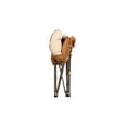 thumbnail image 5 of Ozark Trail Club Chair with Adjustable Footrest, Beige, Adult, 5 of 15