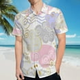 thumbnail image 5 of High Quality Hawaiian Shirts for Men Short Sleeve Aloha Beach Shirt Floral Summer Casual Button Down Shirts Blouses WFIFCW, 5 of 7