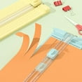 thumbnail image 2 of QHUDLV 4‑in‑1 Paper Cutter,Portable Photo Trimmer,Scrapbooking Straight Wavy Crease Tool, 2 of 9