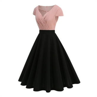 RYDCOT Christmas Dresses for Women Party Evening Dresses for Women 2023 Elegant  Classy Long Sleeve Solid Color Vintage Velvet Dress - Walmart.com