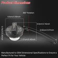 thumbnail image 4 of Tapa de gasolina Tapa de combustible para Toyota Venza Highlander Sienna Tacoma, 4 of 7