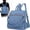 E, variant on Mini Nylon Women Backpacks,Small Ladies backpacks Casual Lightweight Women Shopping Travel Daypack (Beige)
