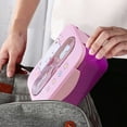 thumbnail image 4 of Cute Lunch Carrier with Locking Lid - Authentic Design - Durable & Leakproof, Microwave and Dishwasher Safe(Pink), 4 of 6