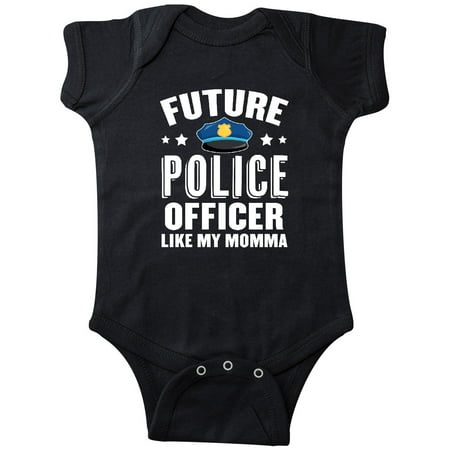 

Inktastic Future Police Officer Like My Momma Gift Baby Boy or Baby Girl Bodysuit