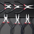 thumbnail image 2 of Juego de 8 Alicates para Hacer Joyas, Kit de Pinzas para Bisuteria Punta Corte Engarce Plana, Herram, 2 of 7