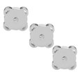 thumbnail image 2 of Juego de 10 botones con hebillas de imán de metal para hacer tú mismo, accesorios para bolsos y ropa (blanco brillante), 2 of 15