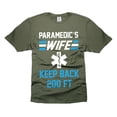 thumbnail image 4 of Paramedic's Wife Shirt Keep Back 200FT Shirt Gift For Wife Paramedic Shirts For Women Her, 4 of 6