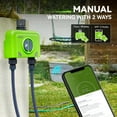 thumbnail image 6 of RainPoint 2-Zone WiFi Sprinkler Timer, Smart Water Hose Timer with Gateway, APP Remote Watering Control for Outdoor Yard Garden Lawn, HTV245, 6 of 9