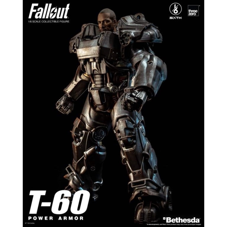 Fallout T-60 Power Armor 1/6 Scale Action Figure Threezero