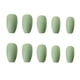 thumbnail image 2 of 24 pegatinas para decoración de uñas esmeriladas a la moda, pegatinas creativas para uñas, decoración de manicura, pegatinas para uñas para mujeres y niñas (gris verde, 24 unidades por juego), 2 of 5
