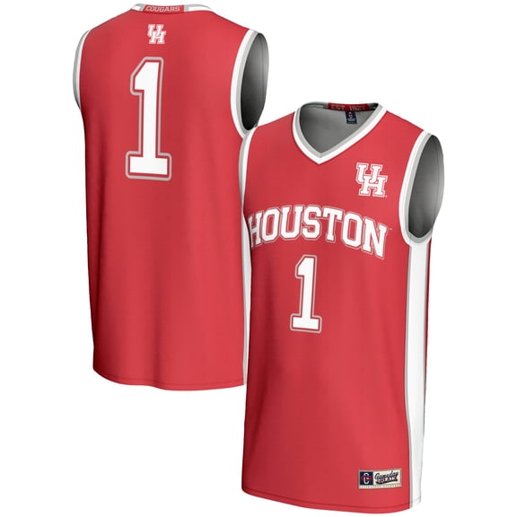 Youth GameDay Greats #1 Red Houston Cougars Lightweight Basketball Jersey