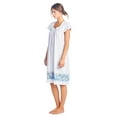 thumbnail image 2 of Casual Nights Women's Cap Sleeves Floral Lace Nightgown, 2 of 2