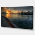 thumbnail image 2 of Tranquil Vue du Centre-Ville de Vancouver - Impression sur Toile Paysage Extra Large, 2 of 4